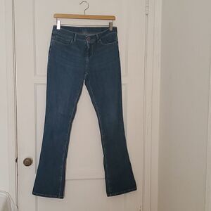 J. Jill Authentic Fit Slim Boot Cut Stretch Jeans Size 4
